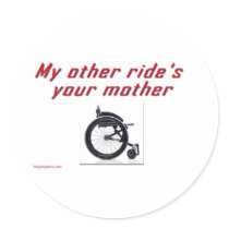 new round stickers