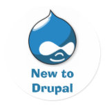 New to Drupal stickers