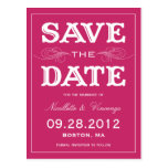 NEW VINTAGE | SAVE THE DATE ANNOUNCEMENT POST CARDS