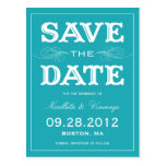 NEW VINTAGE | SAVE THE DATE ANNOUNCEMENT POSTCARDS