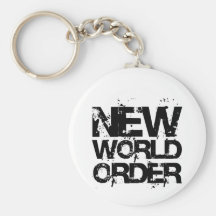 New World Order Keychain