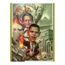 New World Order Post Card