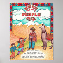 New World Recipes - Heard People Mix Poster