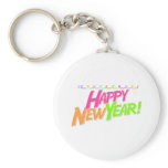 New Year Countdown keychains