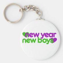 New Year for girls Keychain