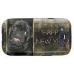 New Year - Golden Elegance - Pug Ruffy