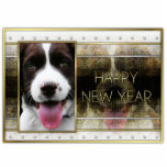 New Year - Golden Elegance - Springer Spaniel