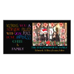 New Year Holiday Greetings Personalized Photo Card