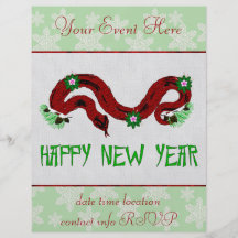 New Year Snake Flyers