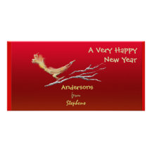 New Year Wish 04 Photo Greeting Card