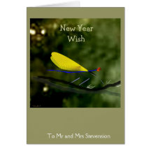New Year Wish 05 Greeting Cards