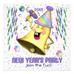 New Years Bell Party - Customize Custom Invites