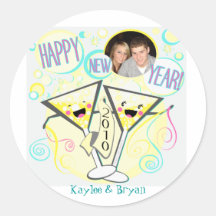 New Years Custom Sticker