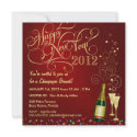 New Year's Day Party - Champagne Brunch invitations