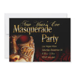 New Years Eve Masquerade Party Invitation