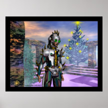 NEW  YEAR'S EVE OF A CYBORG colossal Poster