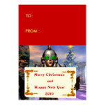 NEW YEAR'S EVE OF A CYBORG gift tag Business Card