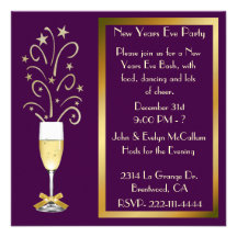 New Years Eve Party Invitations
