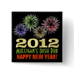 New Year's Eve Pin - Patron Party Favours buttons