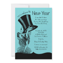 New Year's Eve Roaring 20's Party Custom Invitation