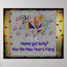 New Year's Fairy Posters
