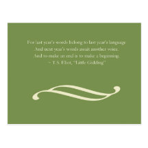 New Year's Greeting | Postcard
