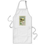 New Years vintage postcard 1911 Aprons