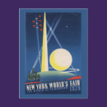 New York 1939 World's Fair Vintage Postcard postcards