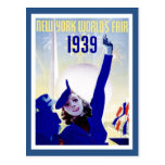 New York 1939 World's Fair Vintage Postcard