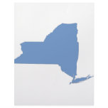 New York: A Blue State Letterhead Template