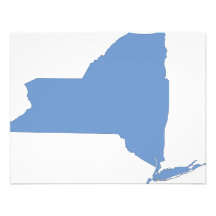 New York: A Blue State Personalized Invitation