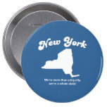 New York - A whole state T-shirt Pinback Buttons