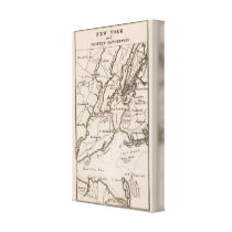 New York and New Jersey Region Canvas Prints