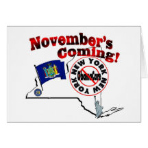 New York Anti ObamaCare – November’s Coming! Cards