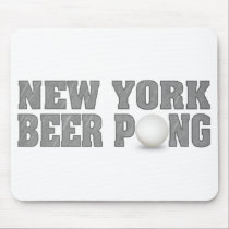 New York Beer Pong mousepads