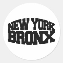 New York Bronx Stickers