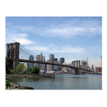 New York - Brooklyn Bridge Post Cards