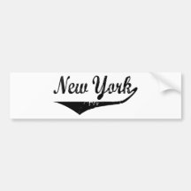 New York Bumper Stickers