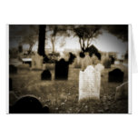 New York Cemetery Greeting Card