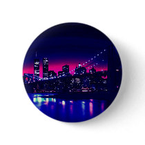 New York City at Night Pin