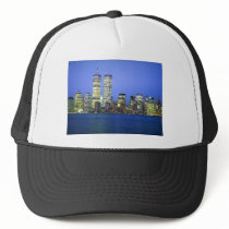 New York City at Night Mesh Hats