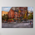 New York - City - Corner of One way & This way Poster