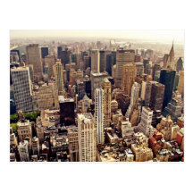New York City d'en haut Carte Postale
