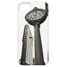 New York City - Flatiron Building and Clock iPhone 5 Cover