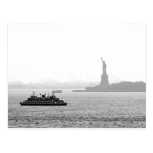New York City Harbour - Statue of Liberty Postcards