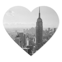 New York City Heart Stickers