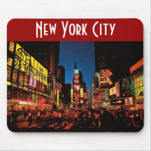 New York City (Neon) Mousepad