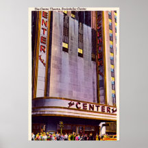 New York City, New York 30 Radio City 1940 Poster