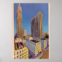 New York City, New York Fifth Avenue 1940 Posters