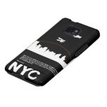 New York City Poster Black Galaxy S2 Cover